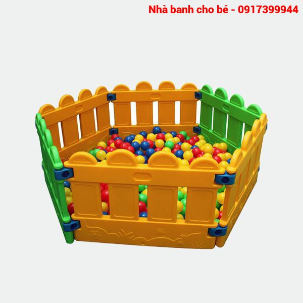 Nhà banh nhựa 6 cạnh PGSP284