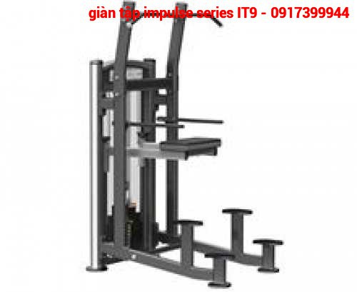 Xà đơn, xà kép kèm tạ Impulse IT9320 WEIGHT ASSISTED CHIN/DIP COMBO - PGSP473