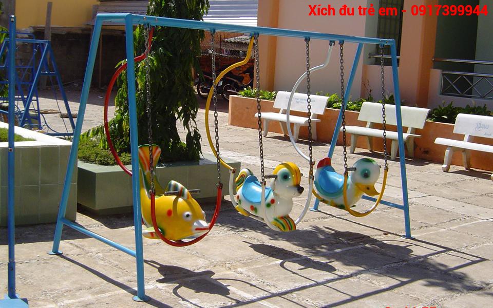 Xích đu 3 con thú PGSP281